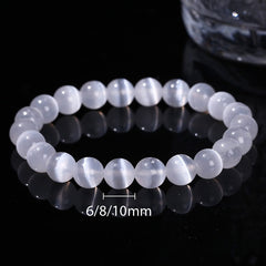 天然5A石膏石手鍊