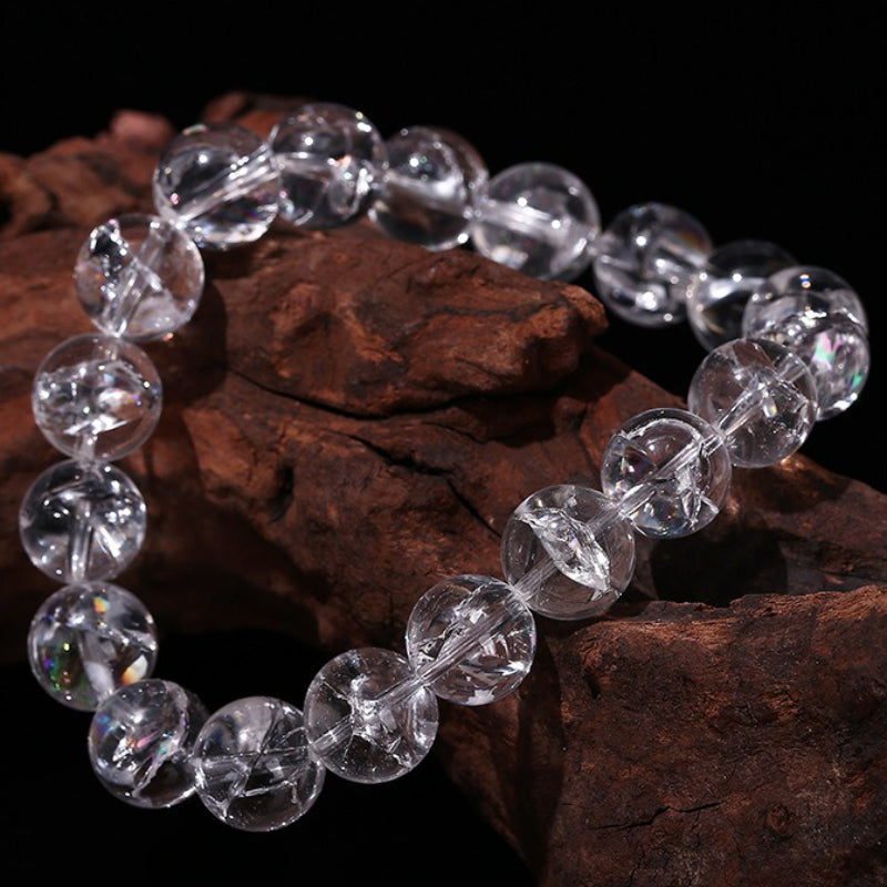 天然阿賽斯特萊白水晶手鍊