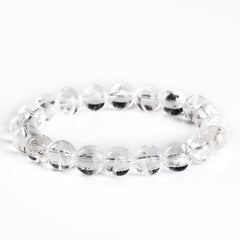 天然阿賽斯特萊白水晶手鍊