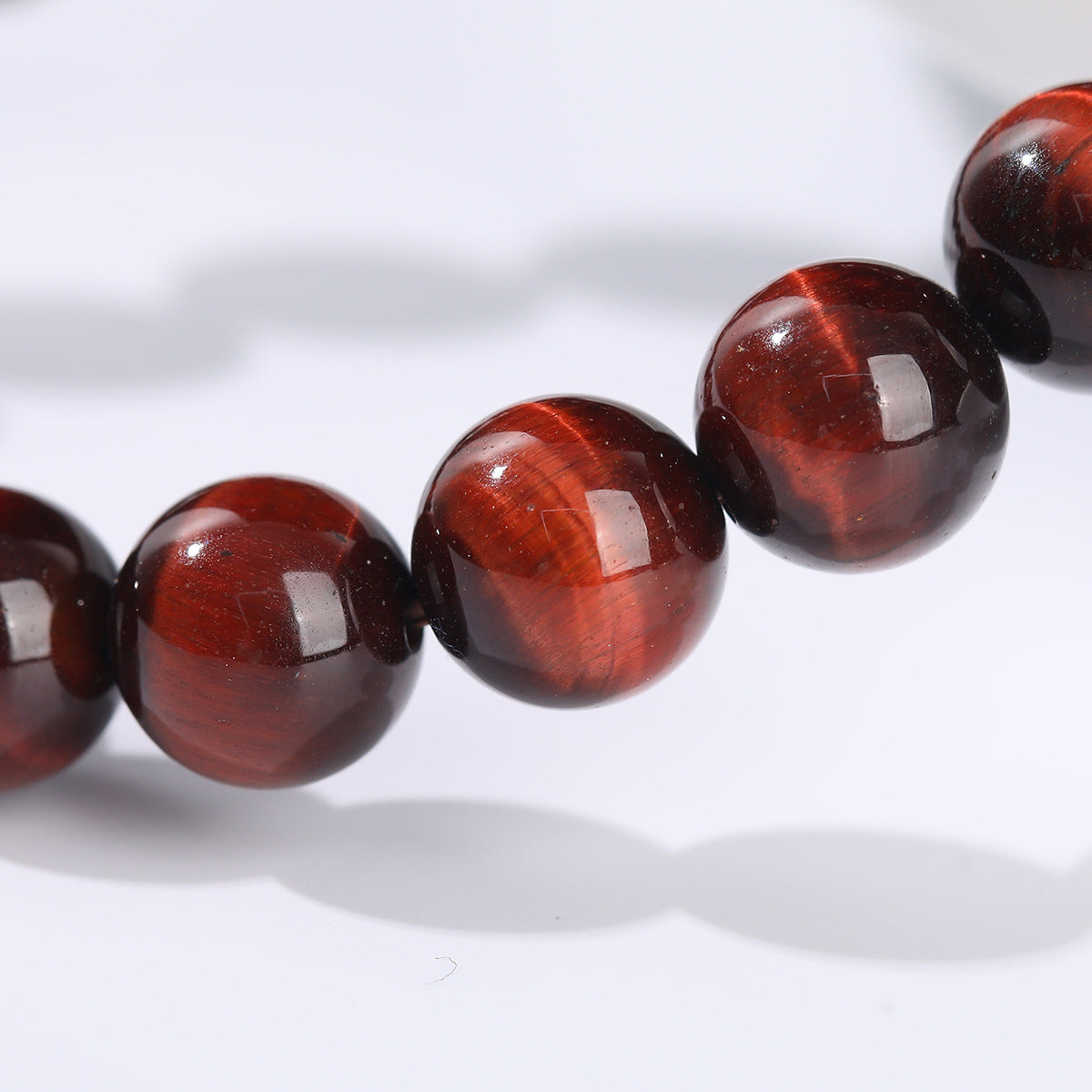 7A級天然閃電紅虎眼石手鍊