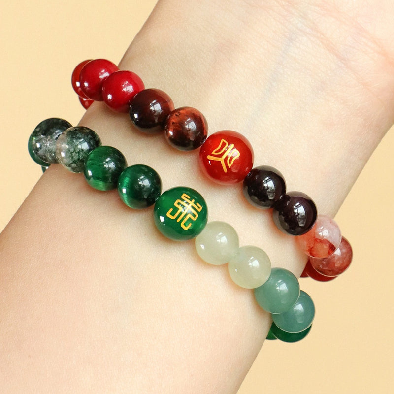 五行多寶水晶手串天然（單補） 