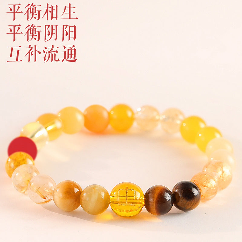 五行多寶水晶手串天然（單補） 